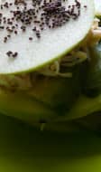 Millefeuille granny-smith au crabe