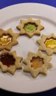 Assiette de biscuits vitraux