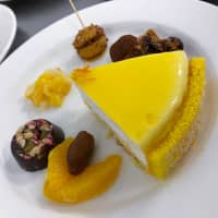 dessert à l'assiette