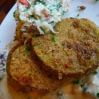 beignets de tomates vertes