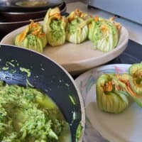 fleurs de courgettes farcies