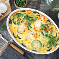 clafoutis de courgettes