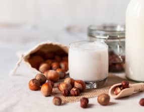 Le lait de noisette