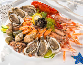 Préparer un plateau de fruits de mer