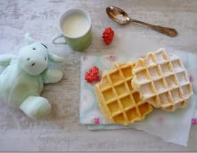 Gaufres à la manière F. Anton