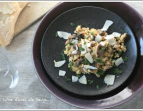 Quinotto aux champignons