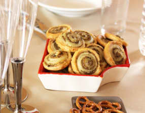 Feuilletés à la persillade d'escargots