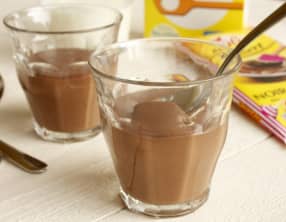 Petites crèmes chocolat carambar