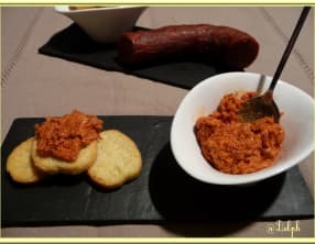 Tartinade de chorizo
