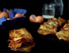 Tuiles salées façon chips
