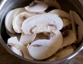 Taille des champignons