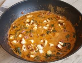 Épinards au paneer