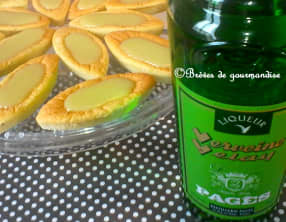 Barquettes à la fève tonka et Verveine du Velay