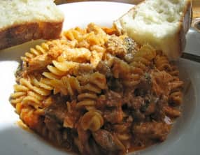 Pâtes crémeuses au poulet cajun