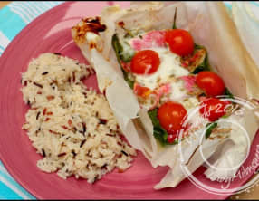 Filets de rougets aux épinards