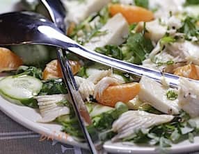 Salade de raie aux agrumes