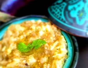 Salade d’Aubergine - Concombre à la Menthe