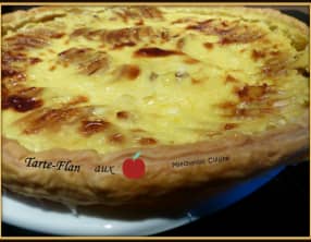 Tarte-flan aux pommes