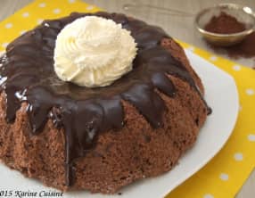 Le gâteau des anges au chocolat