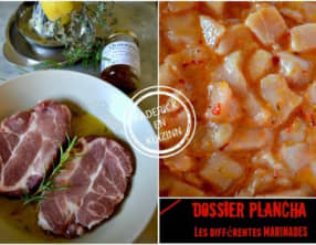 Dossier marinade et plancha de côte de boeuf au vin rouge