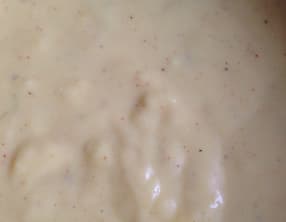 Sauce béchamel au curcuma