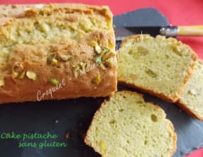 Cake pistache sans gluten