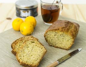 Cake au citron bergamote et pavot
