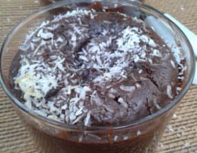 Fondants au chocolat et à la noix de coco