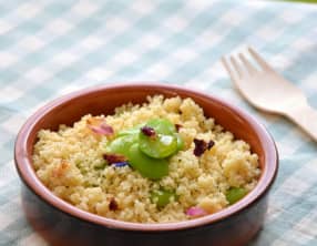 Taboulé aux Fèves et aux Fleurs