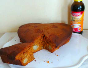 Gâteau à la chicorée et à la poire