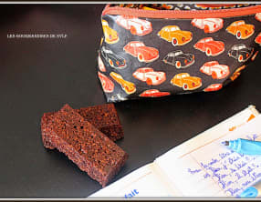 Flapjacks chocolat noir et noix de pécan