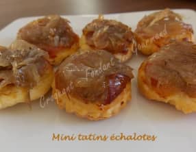 Mini tatins échalotes