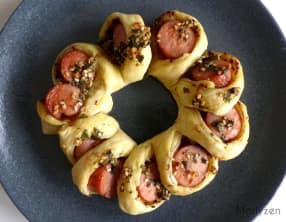 Fleurs à la knack d'Alsace