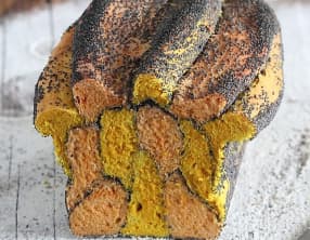 Pain au curcuma et au paprika