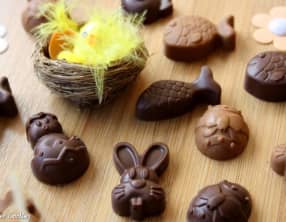 Chocolats de Pâques maison