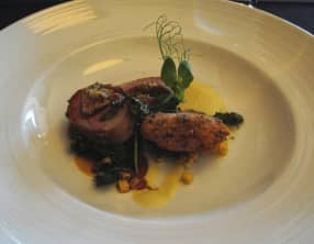 Agneau de lait farci