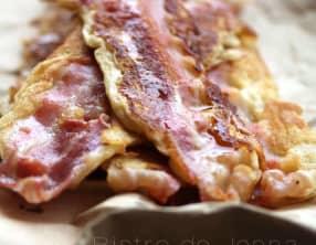 Pancakes bacon au sirop de Yacon