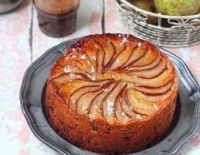 Gâteau poires et noisettes