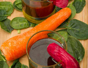 Jus de légumes à l’extracteur de jus