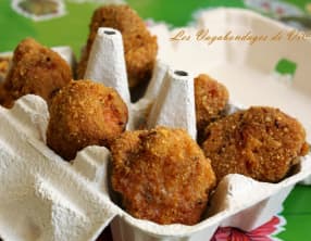 Nuggets de poulet aux curlys