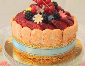 La charlotte aux fruits rouges