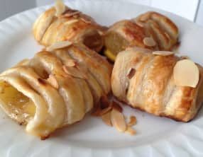 Pommes au sirop feuilletées