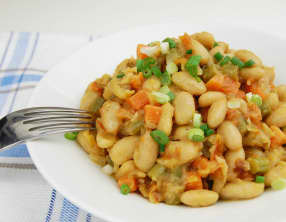 Haricots blancs sautés