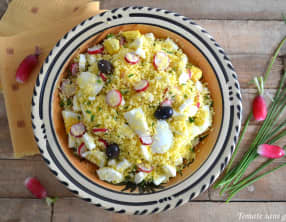 Taboulé de couscous maïs-riz