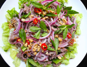 Boeuf cru au citron vert