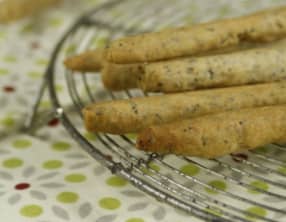 Grissini à l'huile d'olive