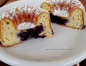 Moelleux à la ricotta et myrtille