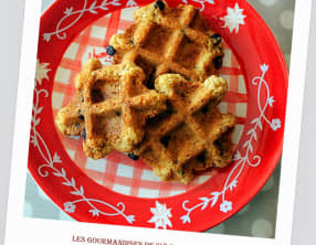 Cookies au gaufrier