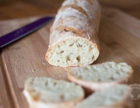 Baguette sans pétrissage