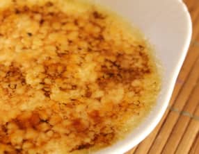 L'authentique crème brûlée maison